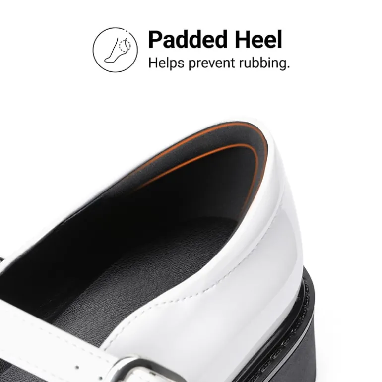 Women’s Chunky Mary Jane Pumps with Padded Collar