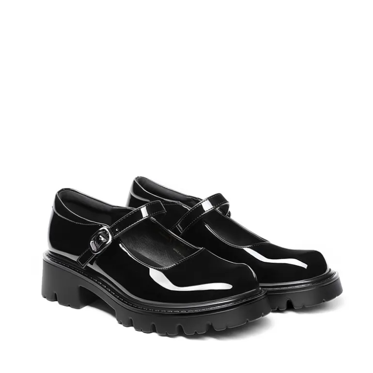 Women’s Chunky Mary Jane Pumps with Padded Collar