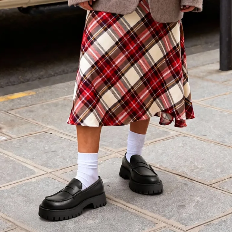 Women's Chunky Platform Classic Loafer