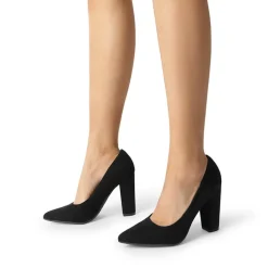 Women’s Classic Chunky Heel Dress Pumps