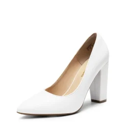 Women’s Classic Chunky Heel Dress Pumps