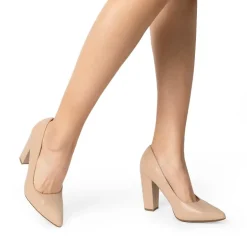 Women’s Classic Chunky Heel Dress Pumps