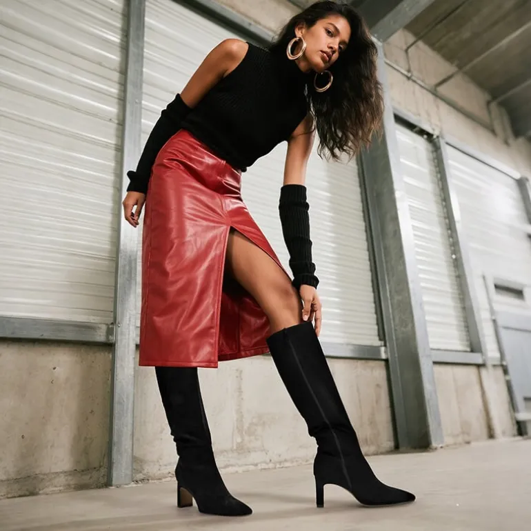 Women’s Classic Knee-High Block Boots