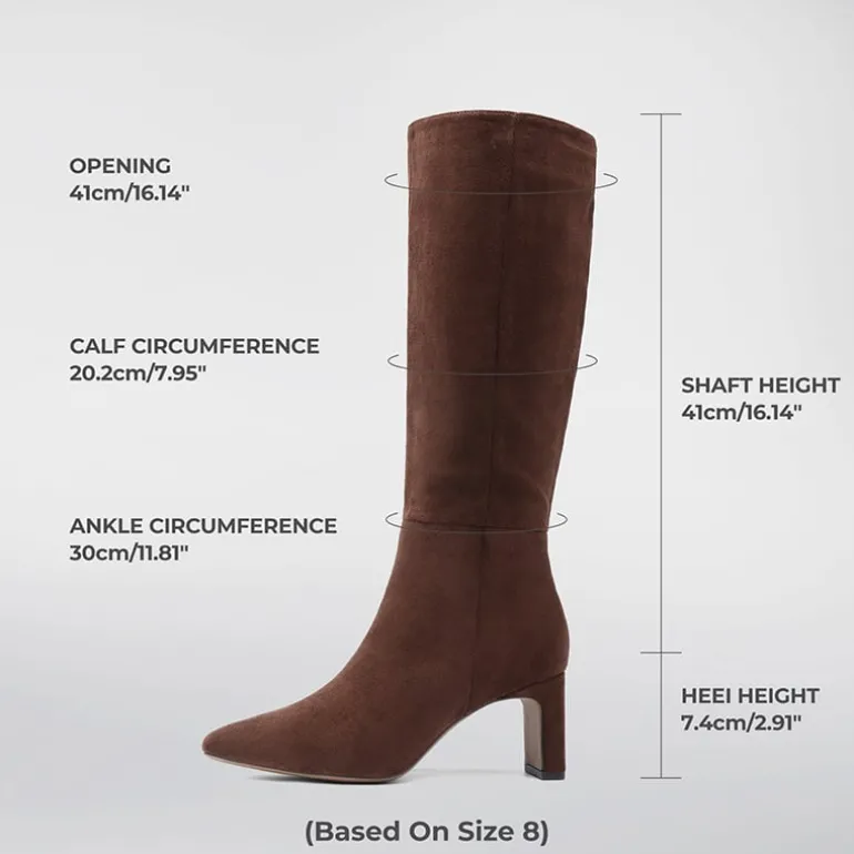 Women’s Classic Knee-High Block Boots