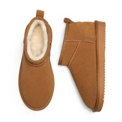 Women’s Classic Wide Toe Faux Fur Snow Boots