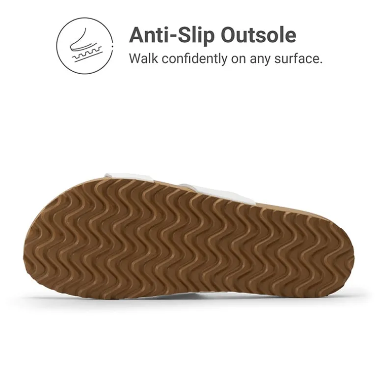 Women’s Double Strap Lightweight Slide Sandals