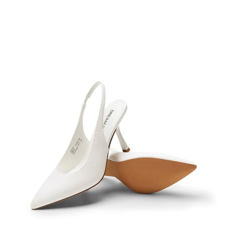 Women’s Elegant Pointed Toe Slingback Heels