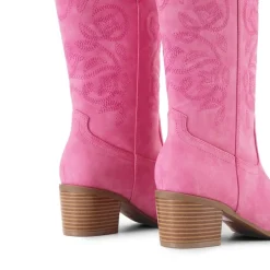 Women’s Embroidered Distressed Cowgirl Boots