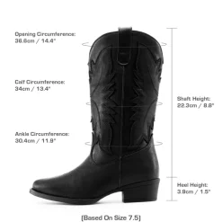 Women’s Embroidered Western Cowgirl Boots