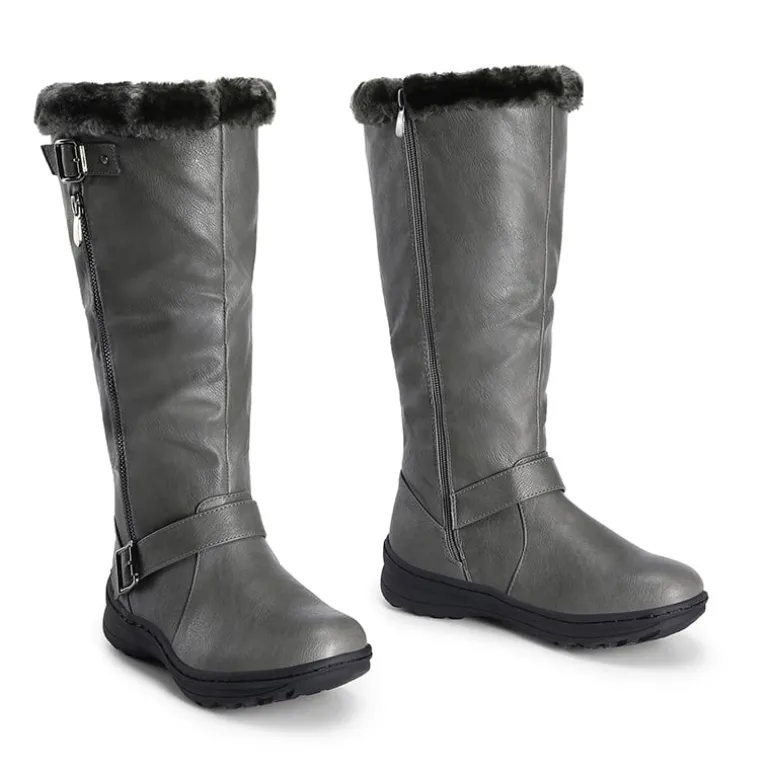 Women’s Faux Fur Lined Knee-High Boots