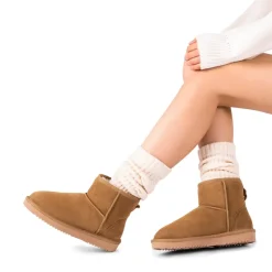 Women’s Faux Fur Slip-On Ankle Boots