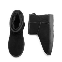 Women’s Faux Fur Slip-On Ankle Boots