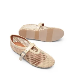 Women's Fishnet Ballet Flats