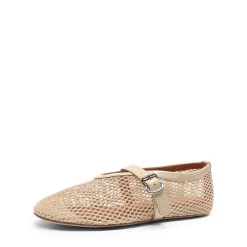 Women's Fishnet Ballet Flats