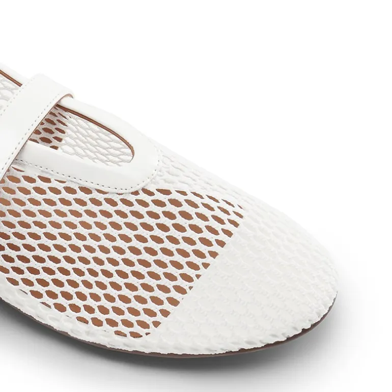 Women's Fishnet Ballet Flats