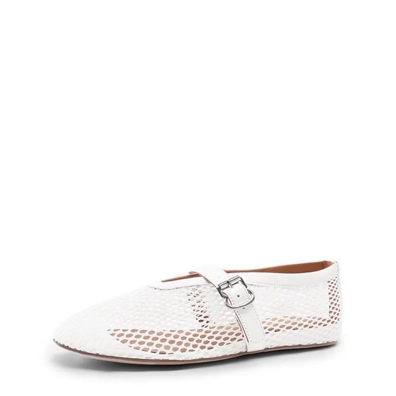 Women's Fishnet Ballet Flats