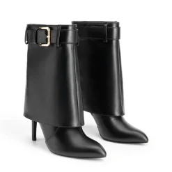 Women’s Foldover Pointed Toe Stiletto Boots