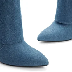 Women’s Foldover Pointed Toe Stiletto Boots