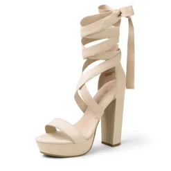Women's High Heel Platform Gladiator Sandals