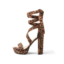 Women's High Heel Platform Gladiator Sandals