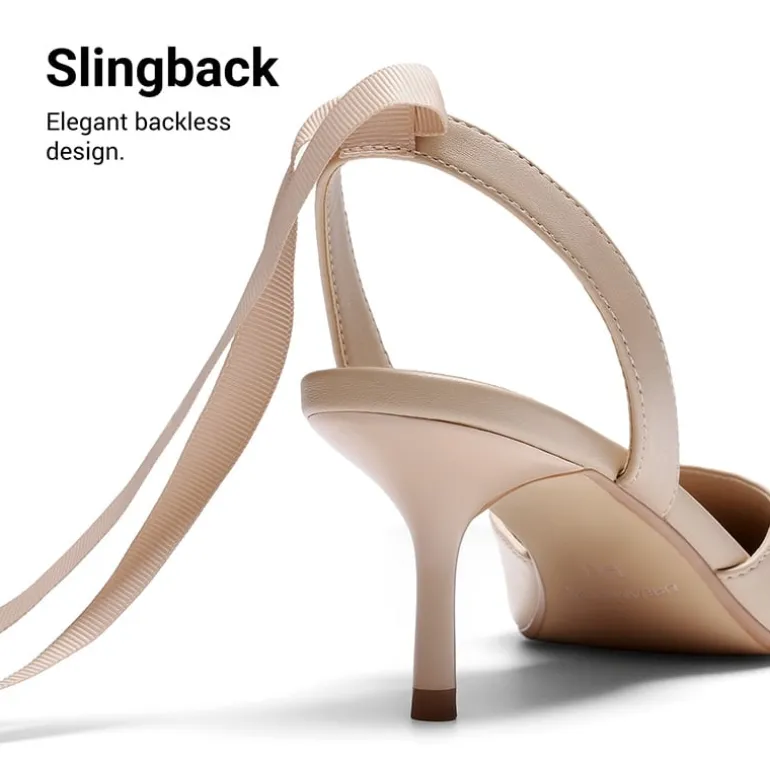 Women’s 2-in-1 Detachable Strap Heels