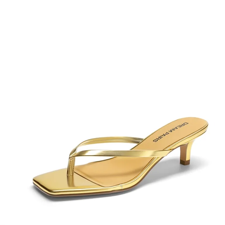 Women’s Kitten Heel Flip Flops