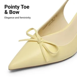 Women’s Kitten Heel Slingbacks