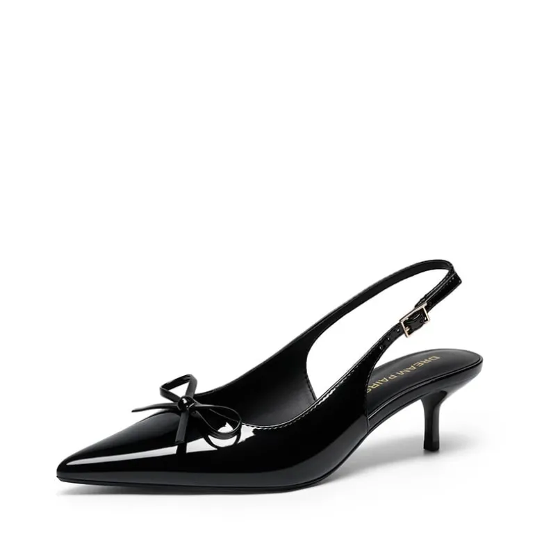 Women’s Kitten Heel Slingbacks