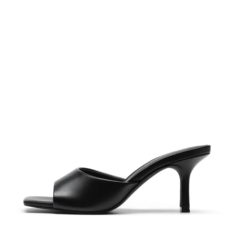 Women’s Kitten Heel Square Toe Sandals