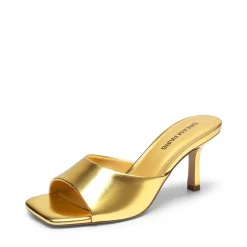 Women’s Kitten Heel Square Toe Sandals