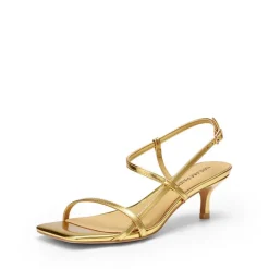 Women’s Kitten Heels with Crossover Straps