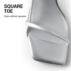 Women’s Kitten Heels with Crossover Straps