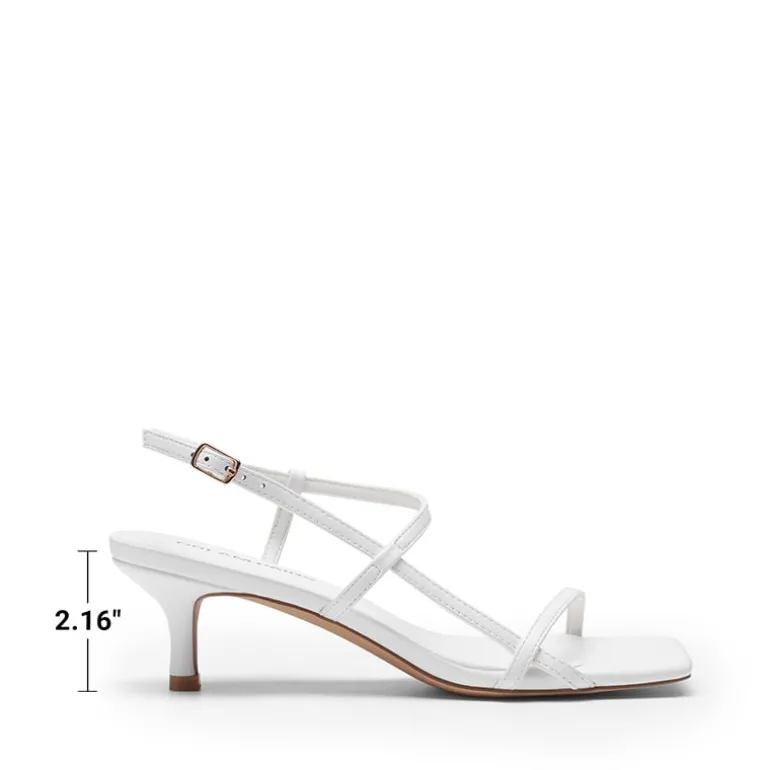 Women’s Kitten Heels with Crossover Straps