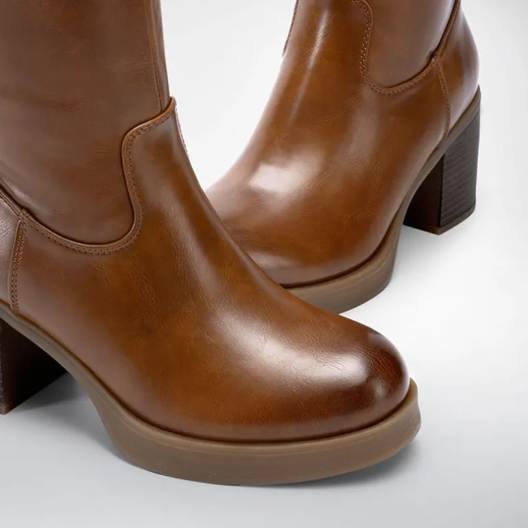 Women’s Knee-High Block Heel Boots