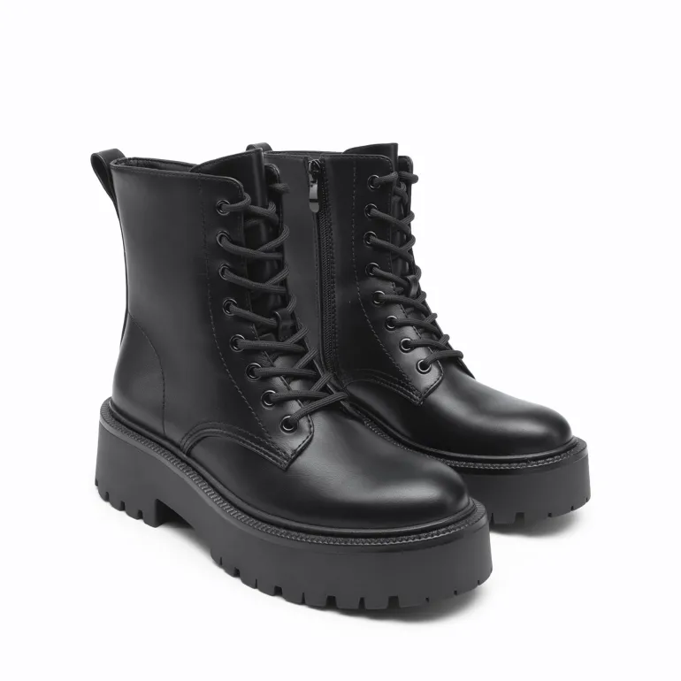 Women’s Lace-Up Combat Ankle Boots