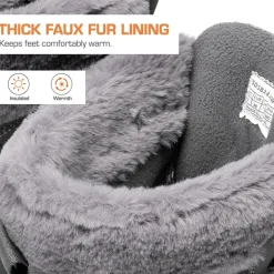 Women’s Lace-up Fur Snow Boots