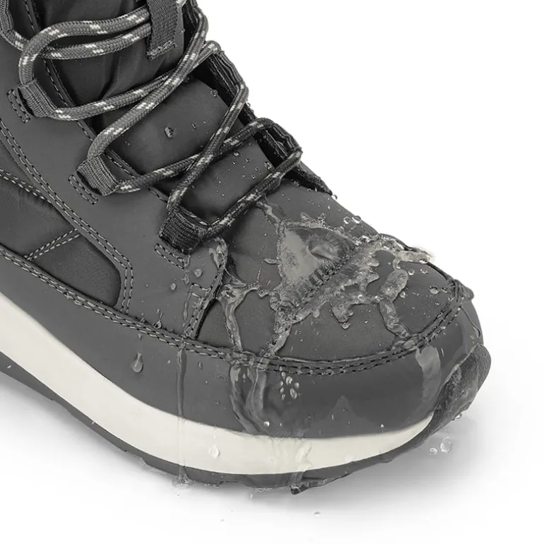 Women’s Lace-up Fur Snow Boots