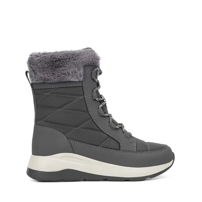 Women’s Lace-up Fur Snow Boots