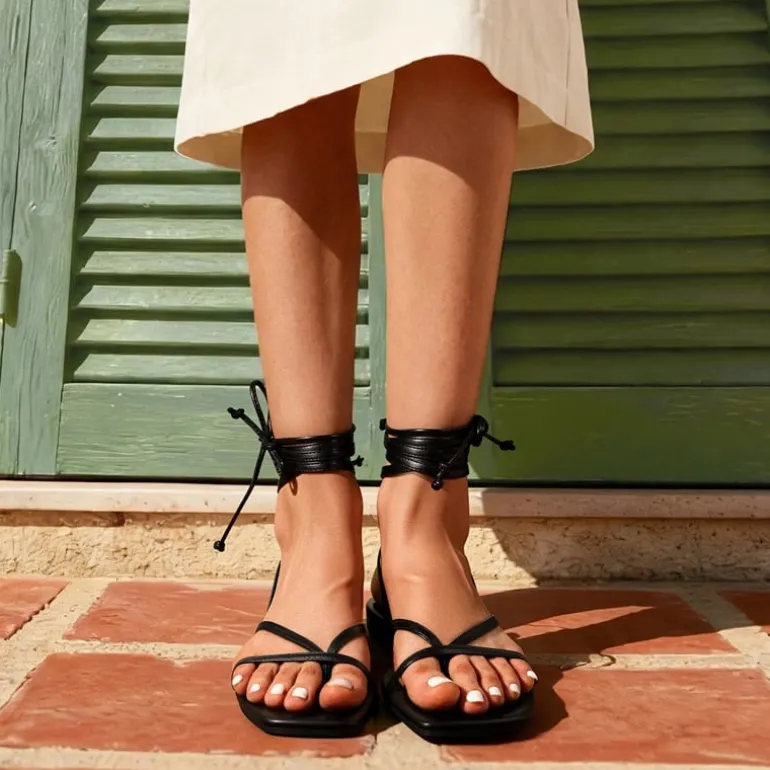 Women’s Lace-up Strappy Gladiator Sandals