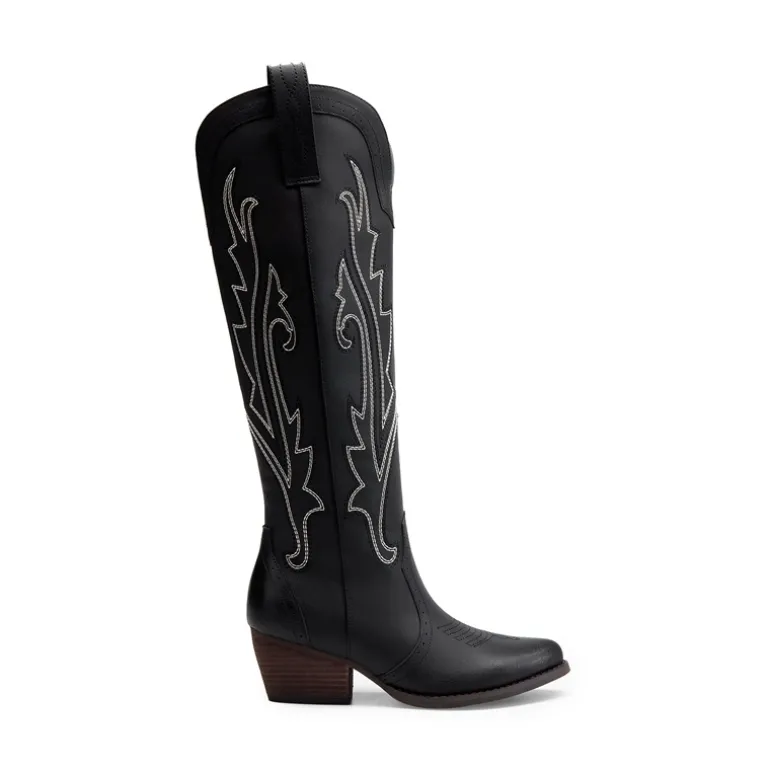 Women’s Mid Heel Western Style Boots