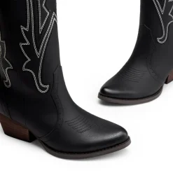 Women’s Mid Heel Western Style Boots