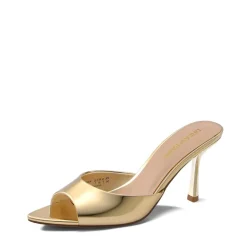 Women's Minimalist Pointed Toe Mule Heels