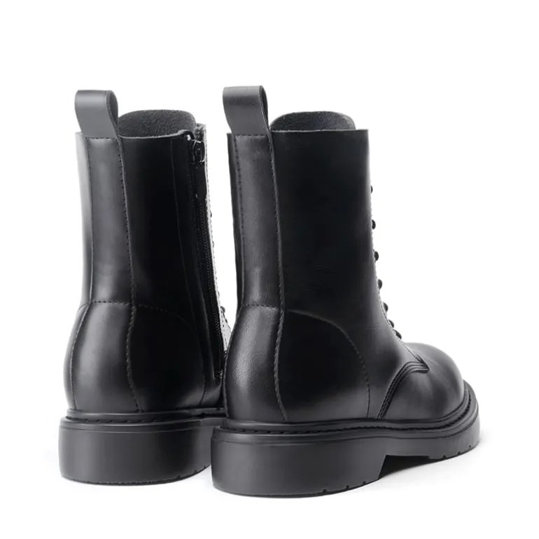 Women’s Modern Lace-Up Combat Ankle Boots