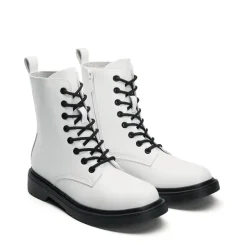 Women’s Modern Lace-Up Combat Ankle Boots