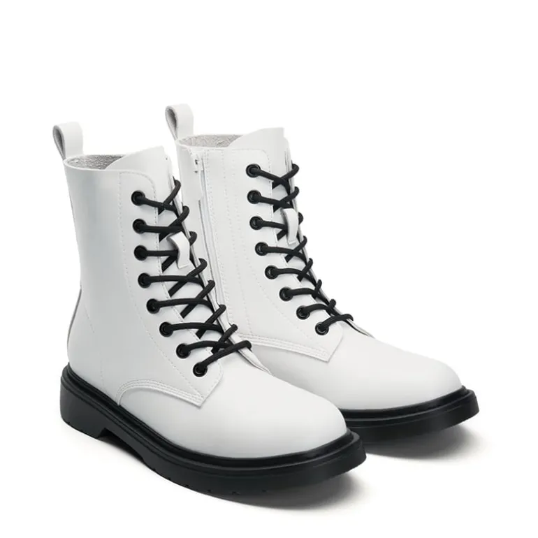 Women’s Modern Lace-Up Combat Ankle Boots