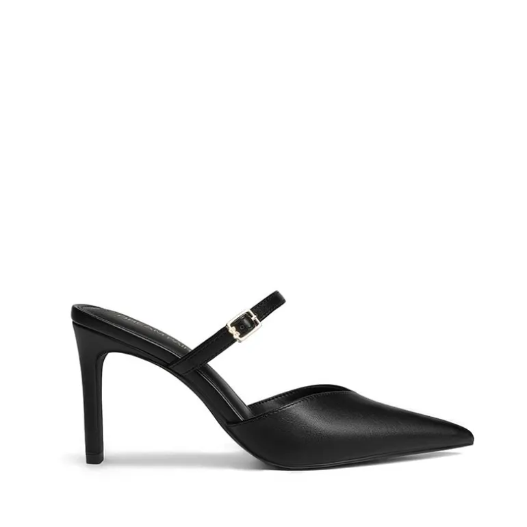 Women’s Mule Stiletto Heels with Adjustable Strap