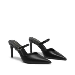 Women’s Mule Stiletto Heels with Adjustable Strap