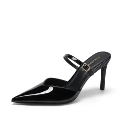 Women’s Mule Stiletto Heels with Adjustable Strap