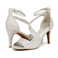 Women's Open Toe Pump Stylish Heel Sandals