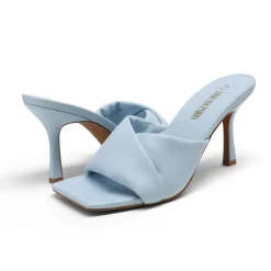 Women's Open Toe Stiletto Heel Mules